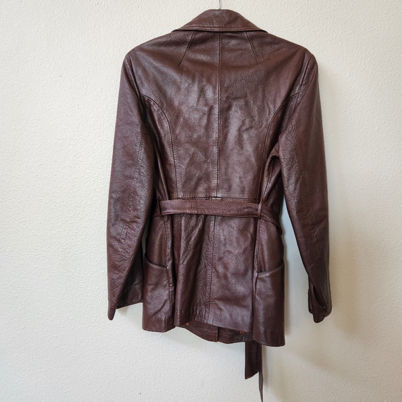 Vintage Jackets & Coats Vintage 97s Womens Belted Mid Length